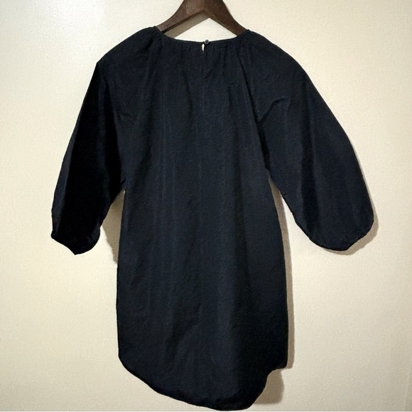 Wilfred| Aritzia| ‘Cava’ Taffeta Trapeze Dress Black Size 2XS - Picture 3 of 11